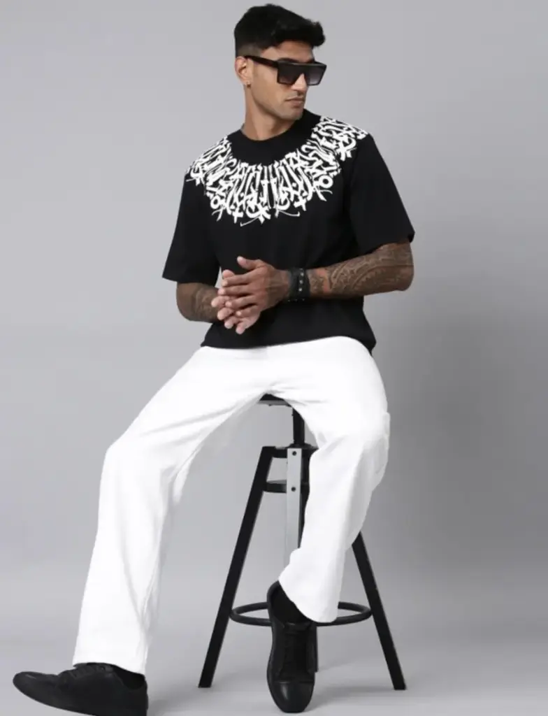 OVER SIZE TEES 3D PRINTED