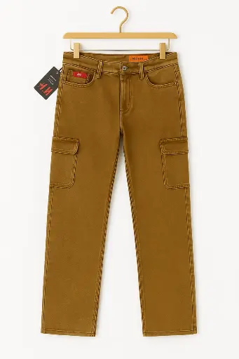 STRAIGHT FIT 4 POCKET JEANS