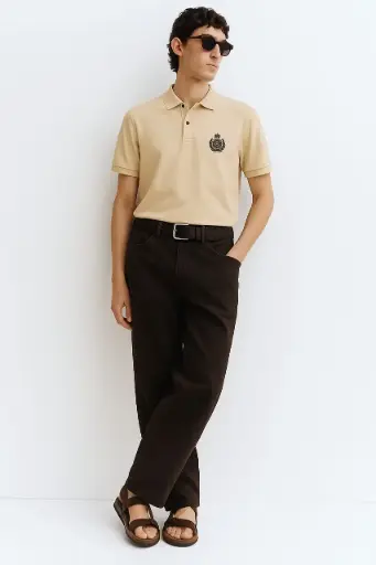 CLASSIC POLO TEES LATTE